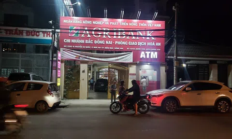 Truy bắt đối tượng nghi cầm lựu đạn cướp ngân hàng Agribank ở Đồng Nai